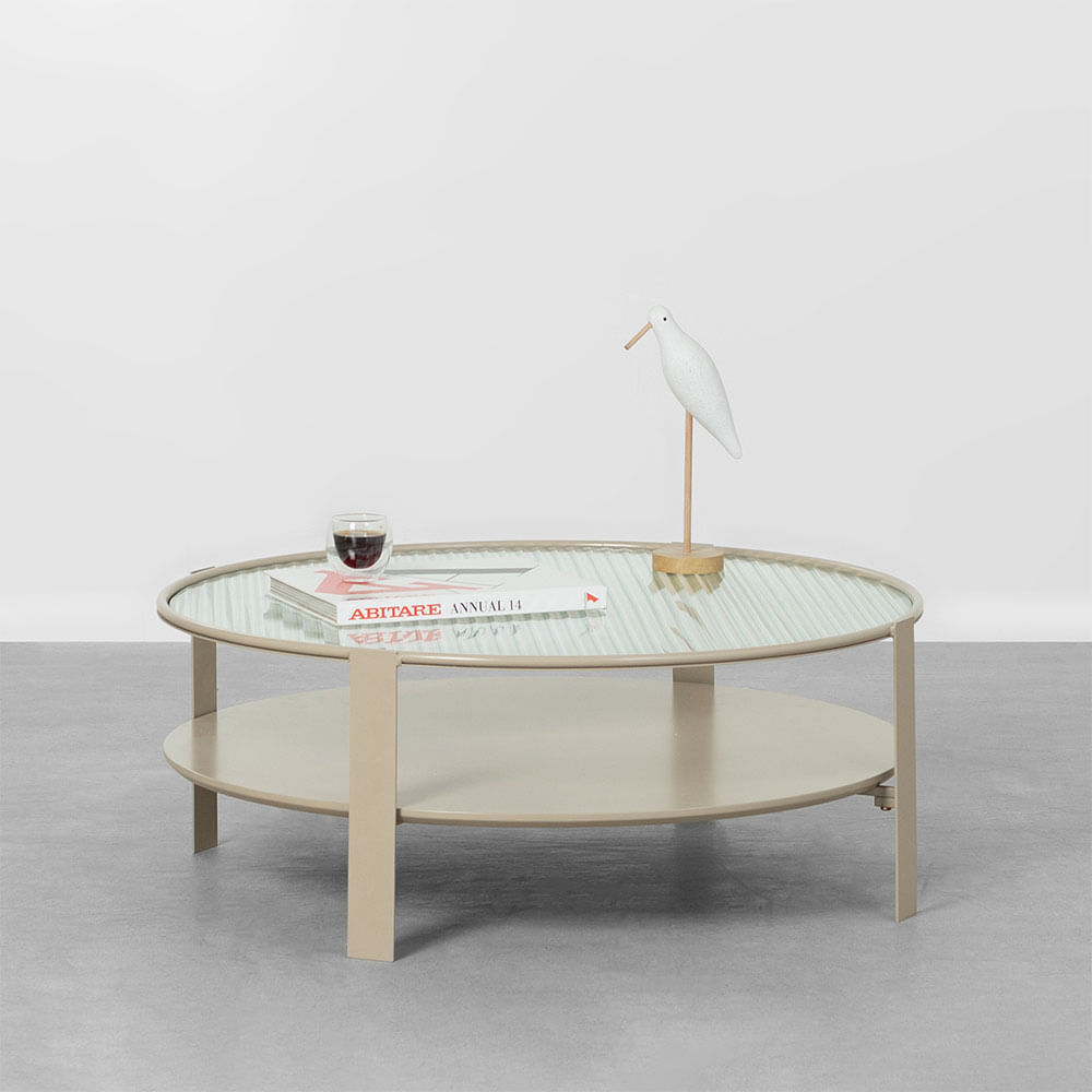 mesa de centro glas ambiente